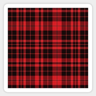 Red Buffalo Plaid Flannel Sticker